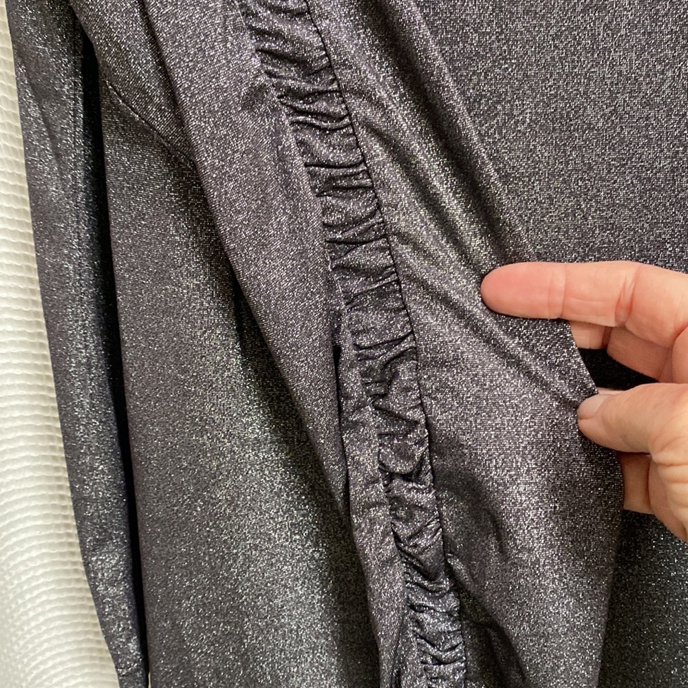 Greg Norman Collection Black Long Sleeve Top - Picture 4 of 5